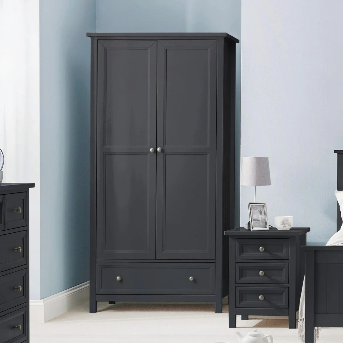 Maine Bedroom Collection - Anthracite