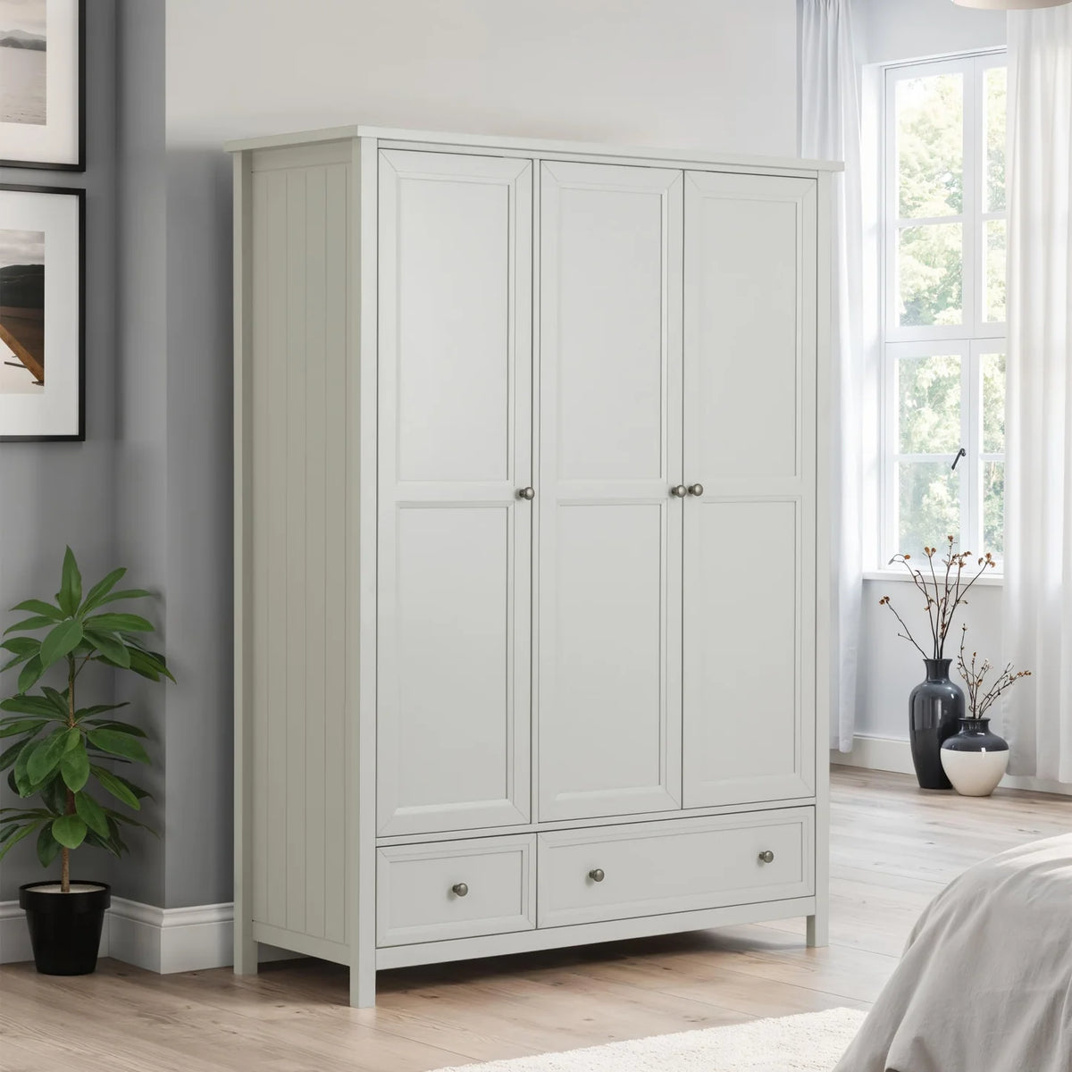 Maine Bedroom Collection - Dove Grey