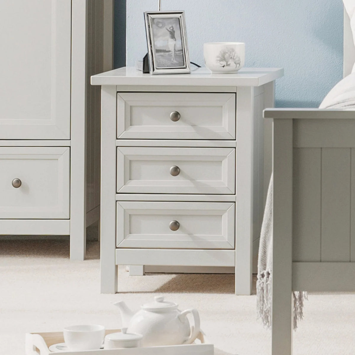 Maine Bedroom Collection - Dove Grey