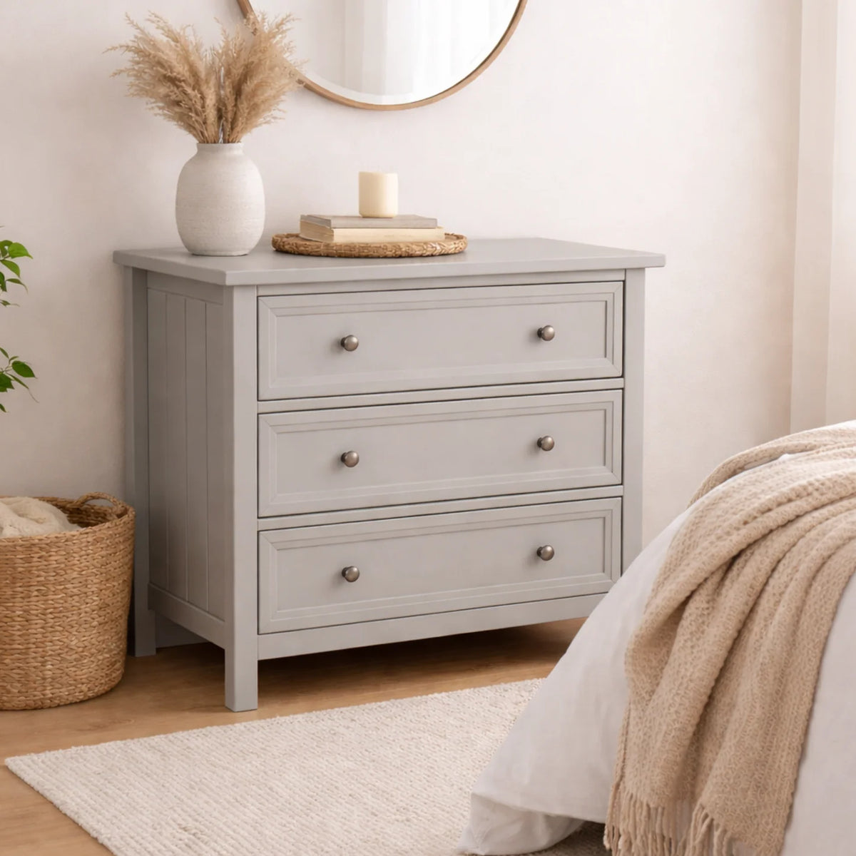 Maine Bedroom Collection - Dove Grey