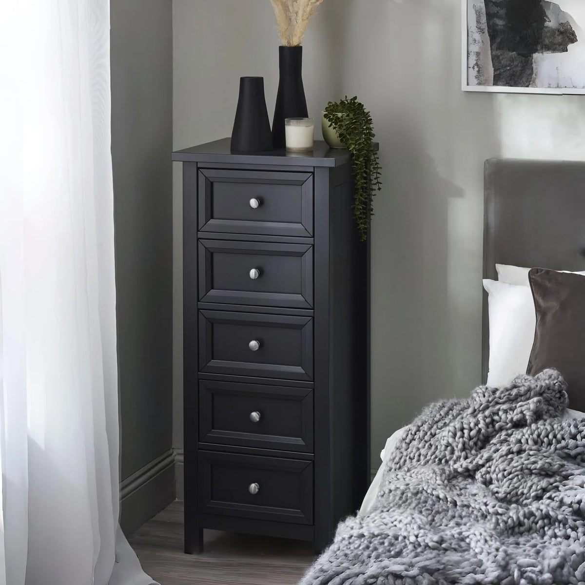 Maine Bedroom Collection - Anthracite