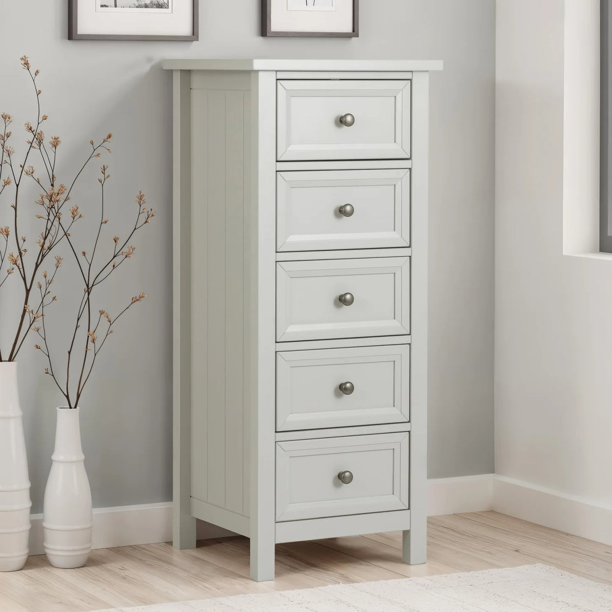 Maine Bedroom Collection - Dove Grey