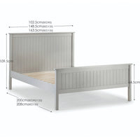 Maine Bedroom Collection - Dove Grey