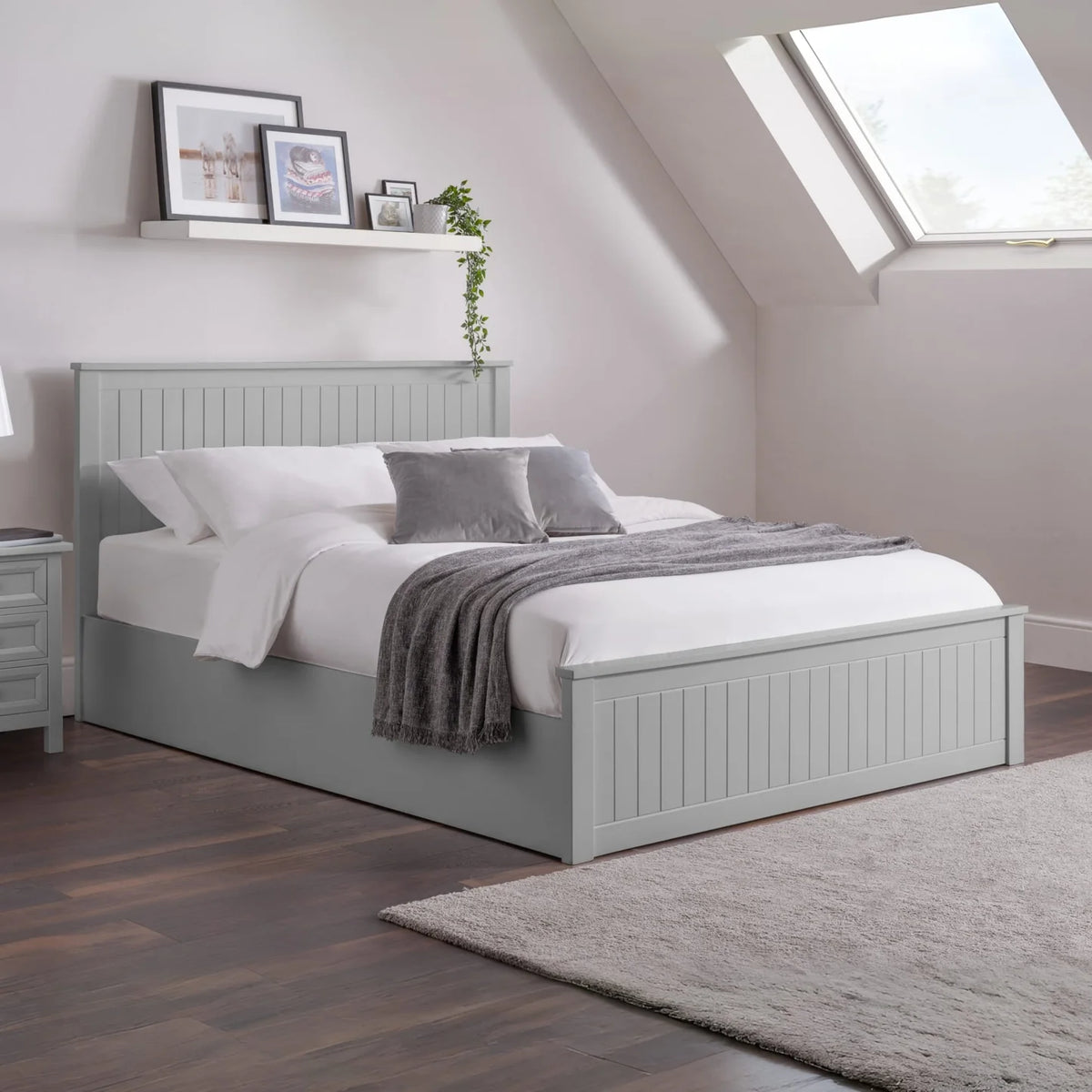 Maine Bedroom Collection - Dove Grey