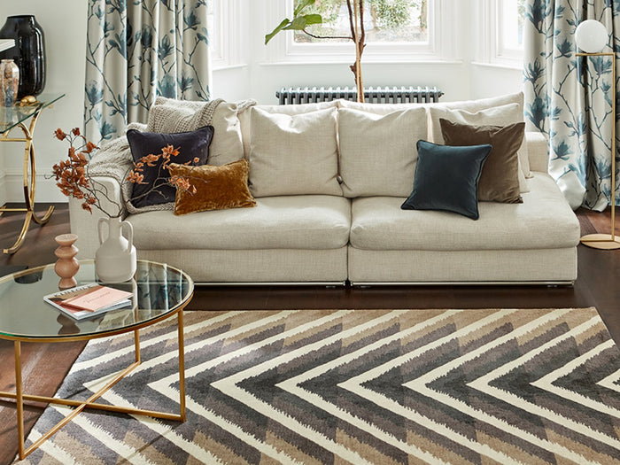 Harlequin Hand Tufted Rugs - Makalu Flint