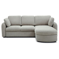 Mallory Corner Sofa Bed - Taupe