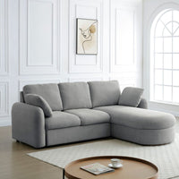 Mallory Corner Sofa Bed - Grey