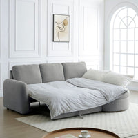 Mallory Corner Sofa Bed - Grey