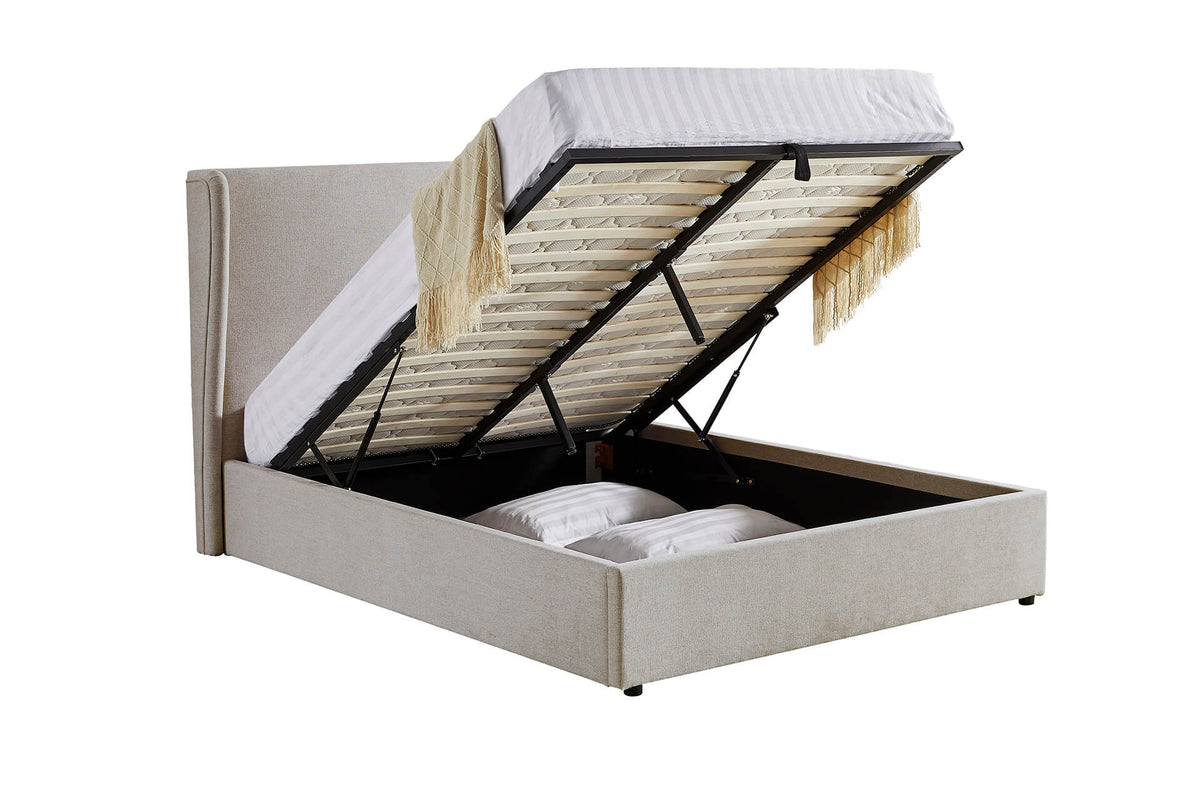 Margot Ottoman Bed - Greige