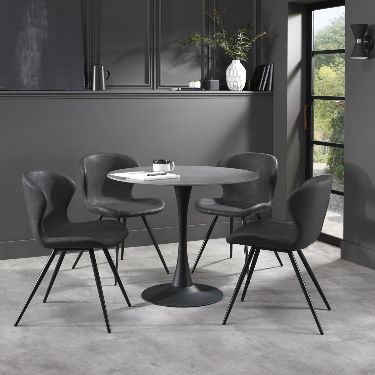 Mason Sintered Stone Bistro Tables