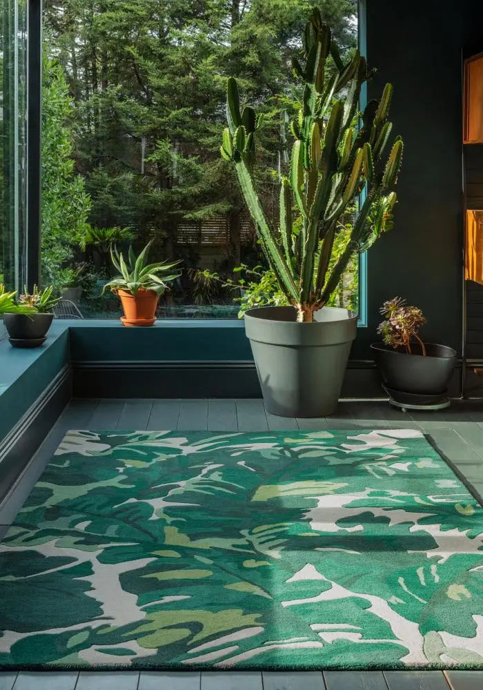 Matrix Rug - Palm Green MAX73