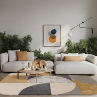 Matrix Oval Rug - Sunset MAX76