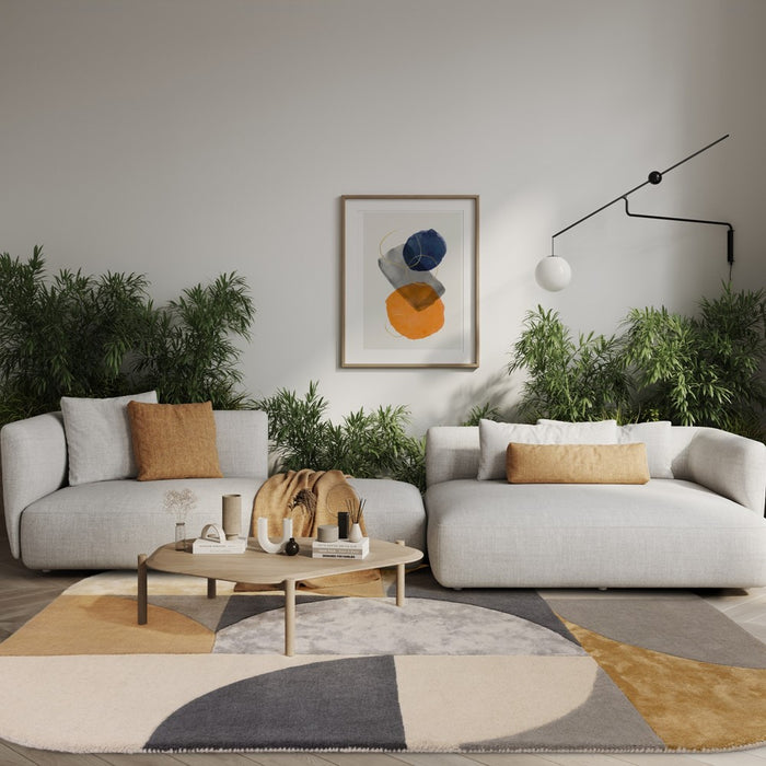 Matrix Oval Rug - Sunset MAX76