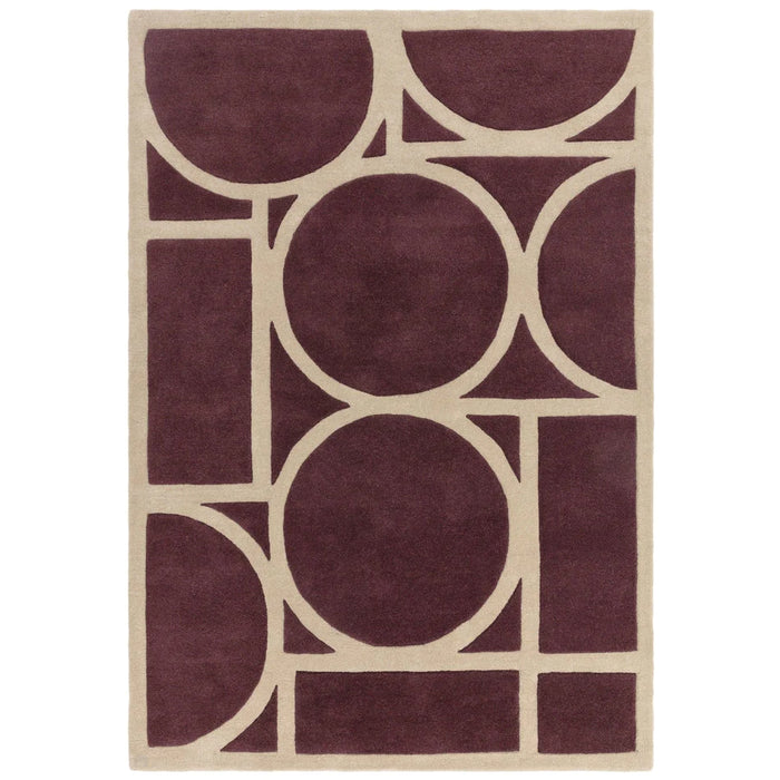 Metro Rug - Plum