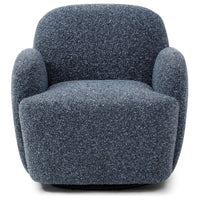 Micky Swivel Chair - Navy