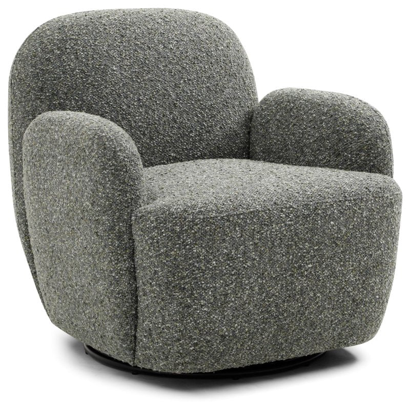 Micky Swivel Chair - Olive