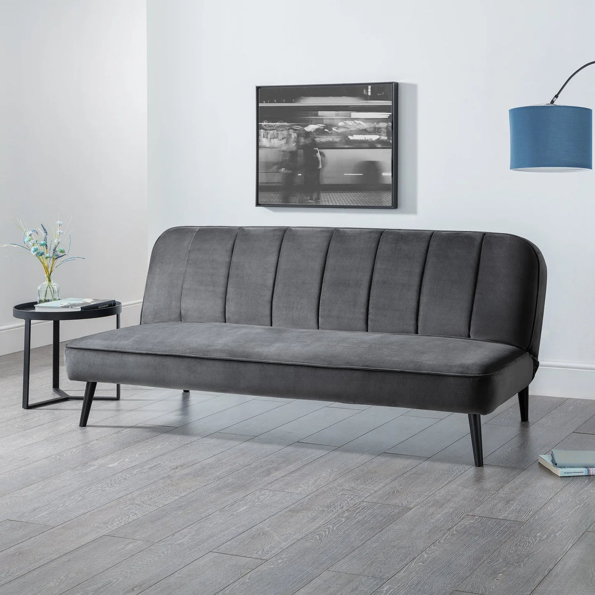 Miro Sofabed - Grey Velvet