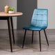 Mondrian Upholstered Dining Chairs - Various Colours