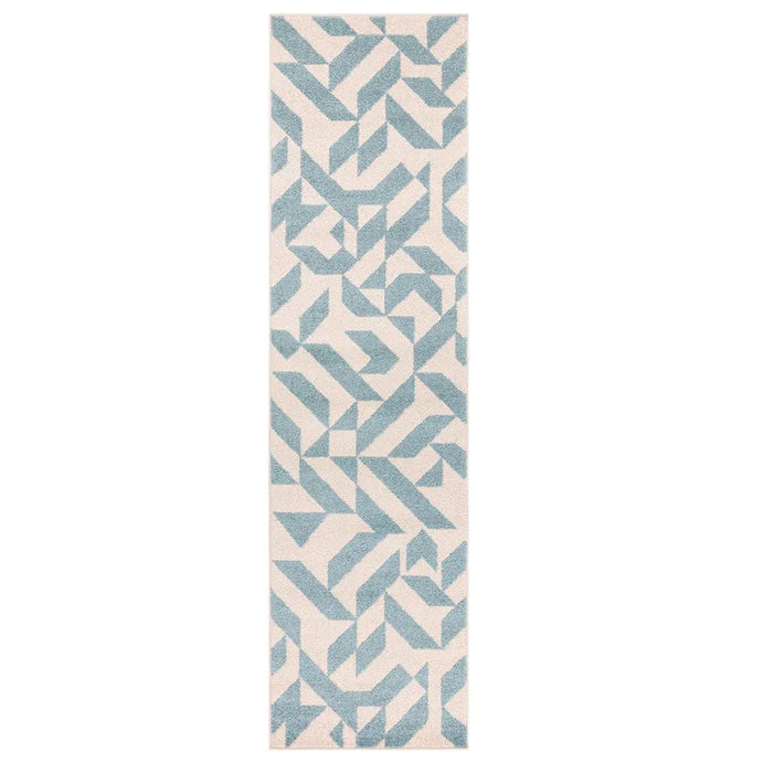 Muse Rug - Blue Shapes MU03
