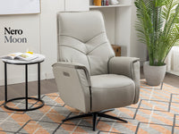 Nero Swivel Electric Chair - Moon