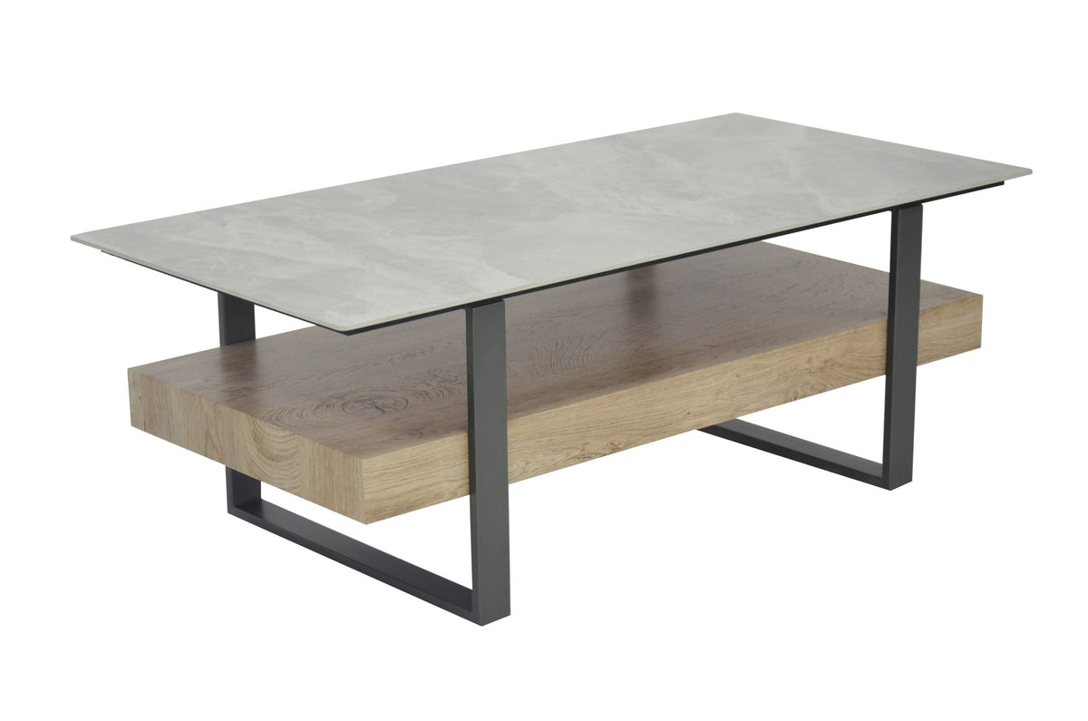 Norton Occasional Tables - Pudalas Grey Sintered Stone/Grey Wood