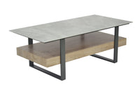 Norton Occasional Tables - Pudalas Grey Sintered Stone/Grey Wood