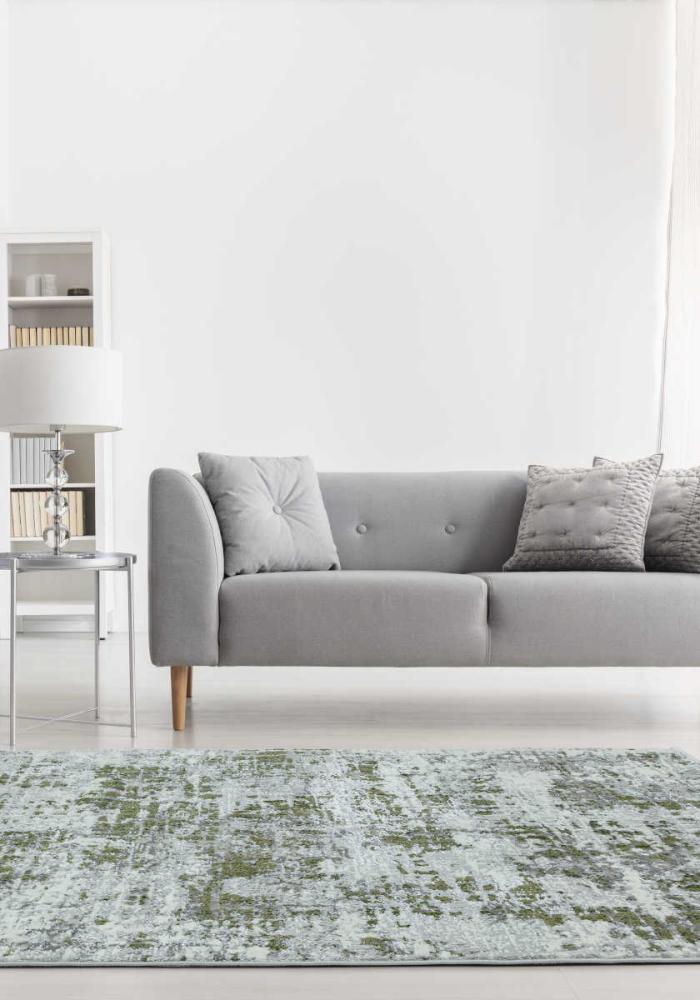 Orion Rug - Abstract Green OR08