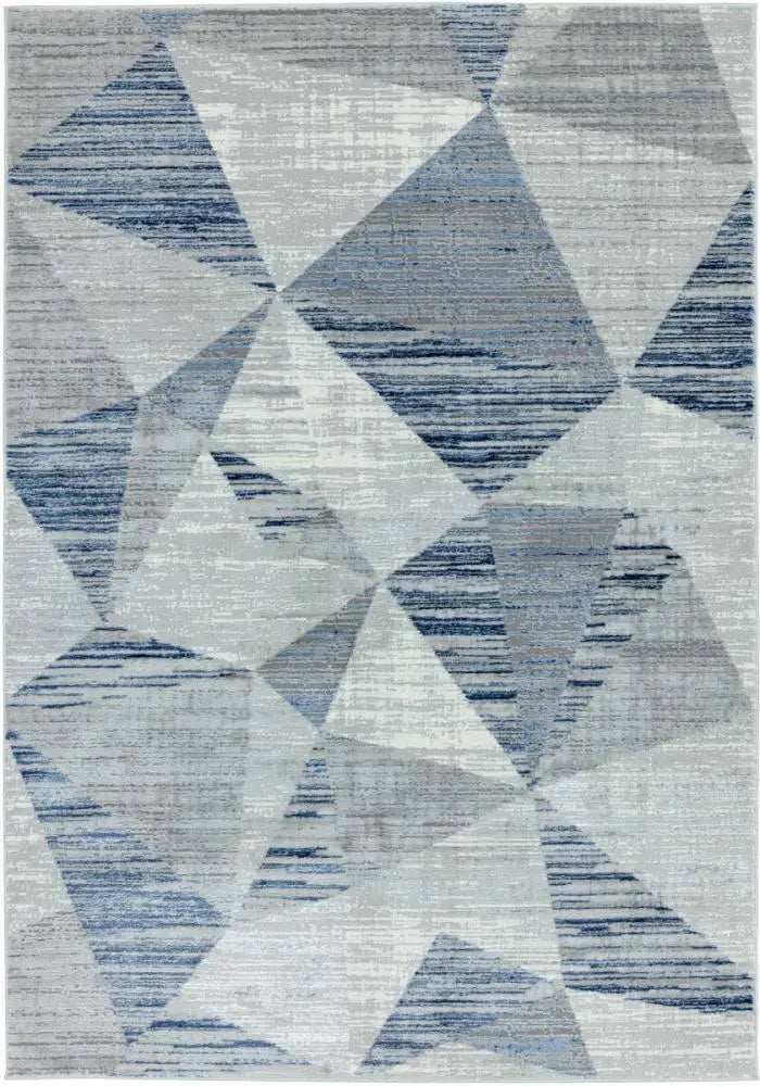 Orion Rug - Blocks Blue OR14