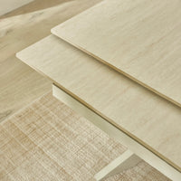 Osaka Extending Dining Table - Cream