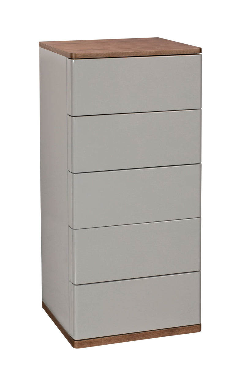 *CLEARANCE* Panache 5 Drawer Tall Narrow Chest