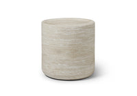 Pebble Occasional Tables - Light Travertine Marble