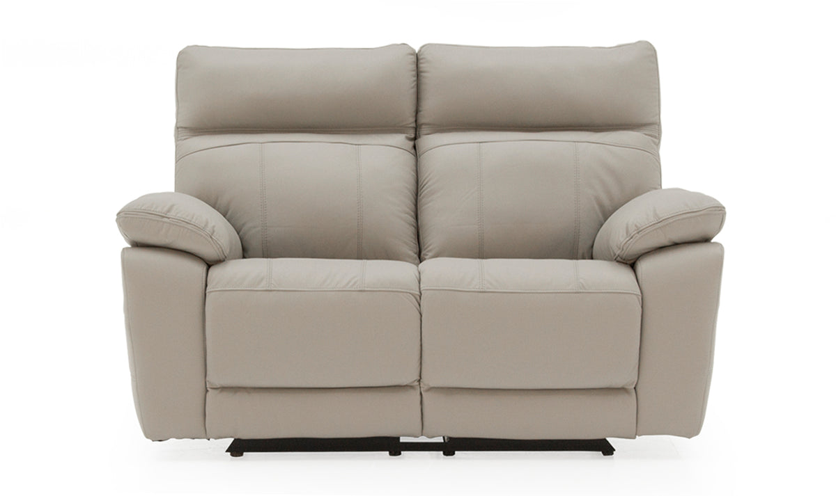 Salerno Light Grey Manual Recliner Upholstery Collection