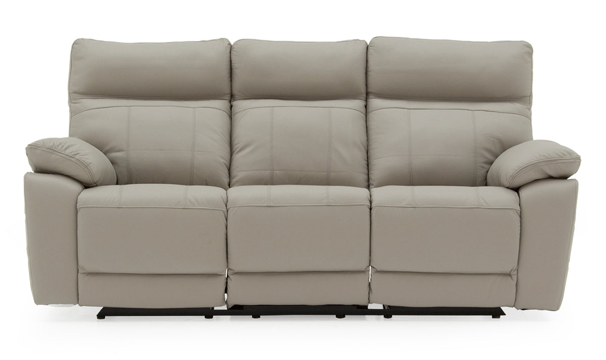 Salerno Light Grey Manual Recliner Upholstery Collection