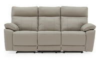 Salerno Light Grey Manual Recliner Upholstery Collection