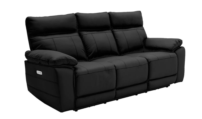 Salerno Black Electric Upholstery Collection