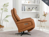 Prestige Electric Swivel Chair - Camel