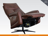 Prestige Electric Swivel Chair - Dark Brown