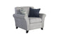 Pippa Upholstery Collection - Silver