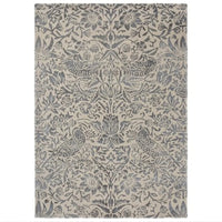 Morris & Co. Rugs -  Pure Strawberry Thief Ink