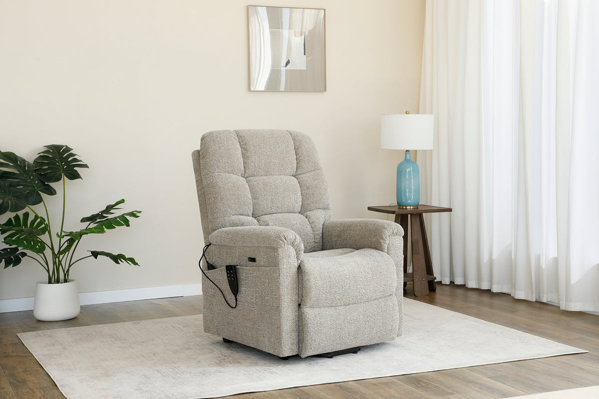 Quinn Riser/Recliner - Egyptian Sand