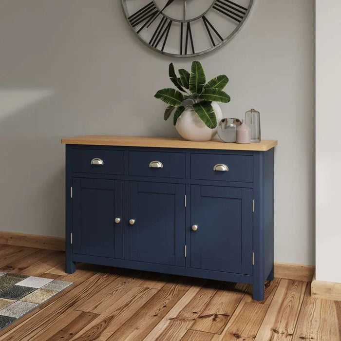 RA Blue Living Collection - 3 Door Sideboard