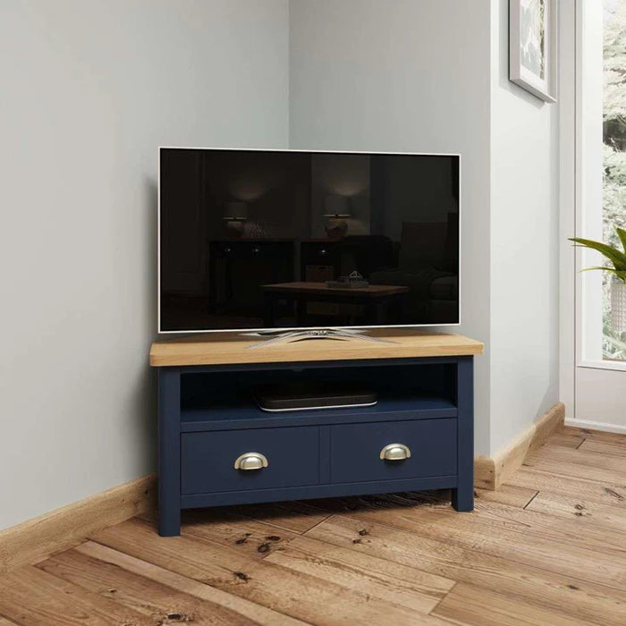RA Blue Living Collection - Corner TV Unit