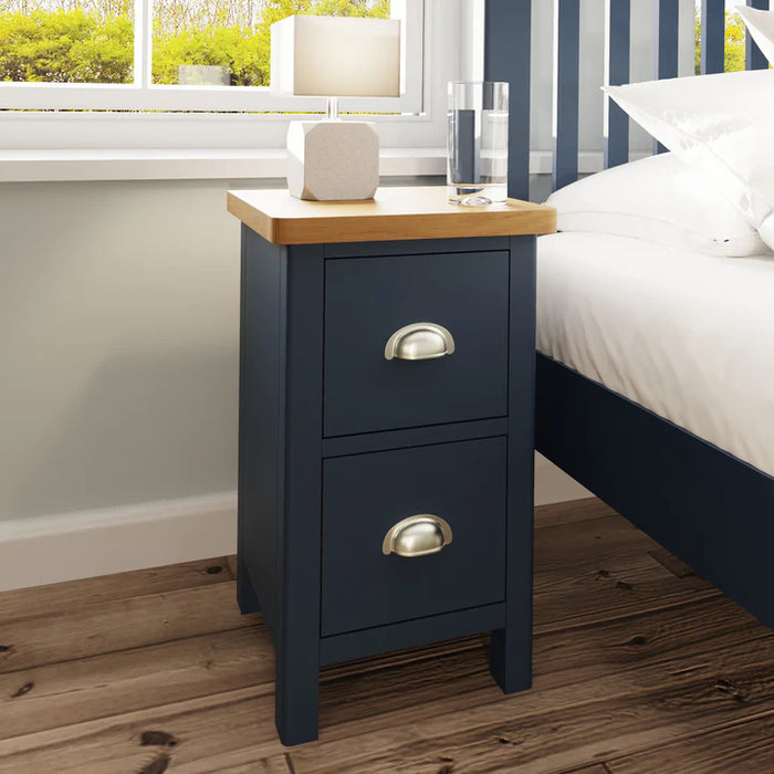 RA Blue Bedroom Collection - Small Bedside Cabinet