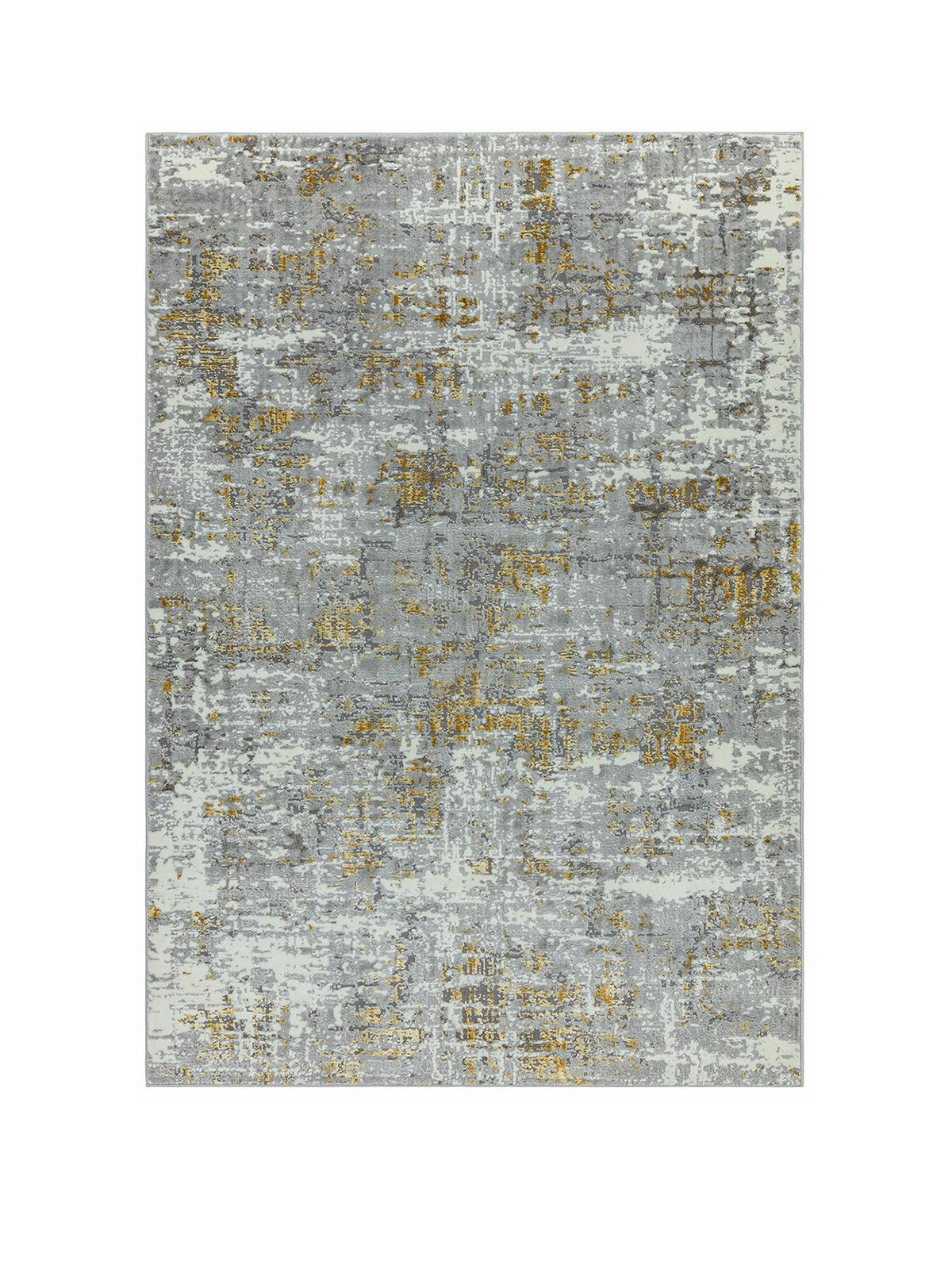 Orion Rug - Abstract Yellow OR07