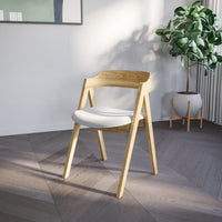 Ada Living and Dining Collection - Ash Veneer/Solid Rubberwood Natural