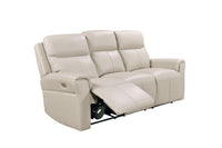 Russo Electric Recliner Upholstery Collection - Stone