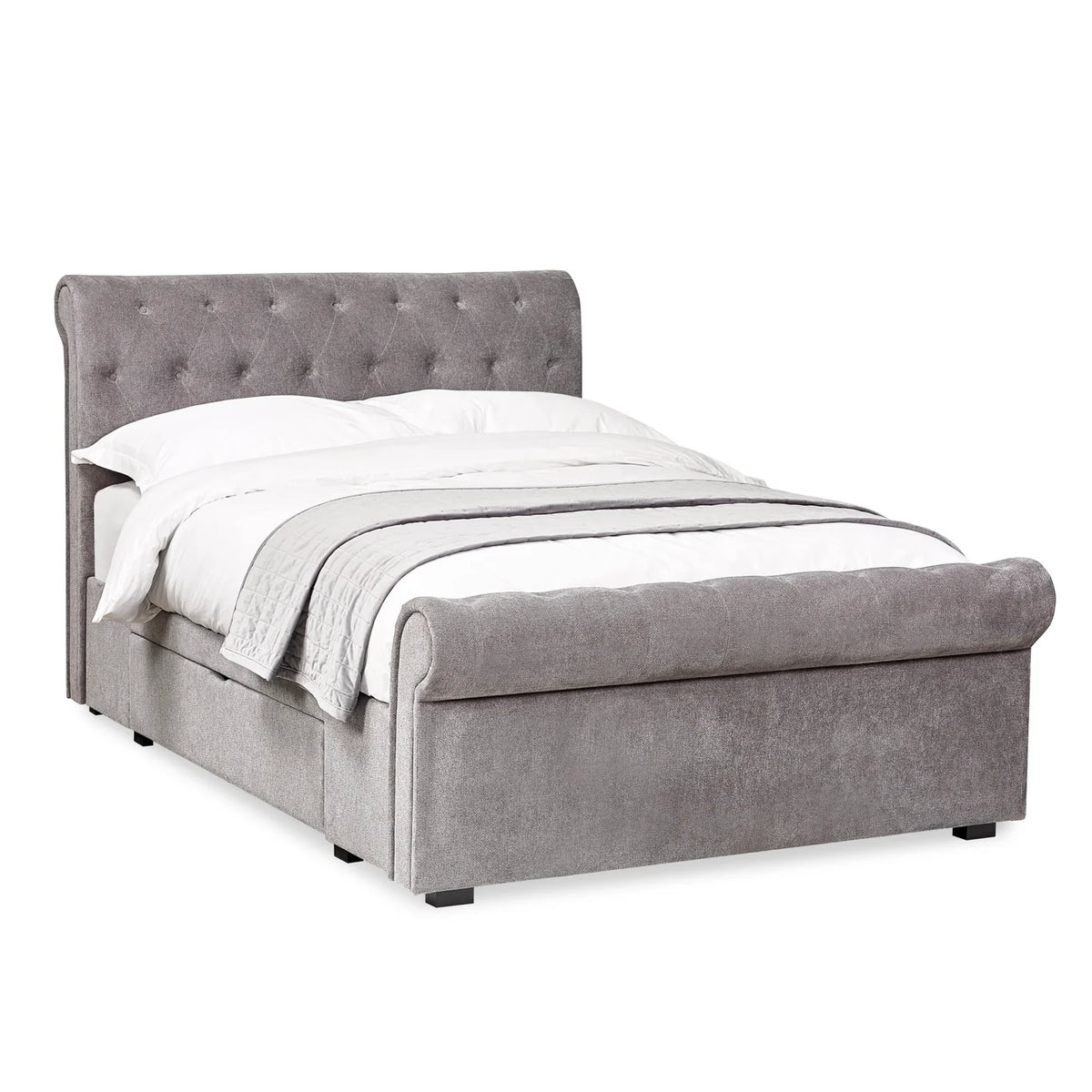 Ravello Storage Bed - Grey
