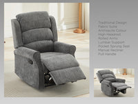Regency Manual Upholstery Collection - Anthracite
