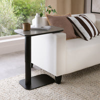 Riley Sintered Stone Gas Lift Adjustable Sofa Tables
