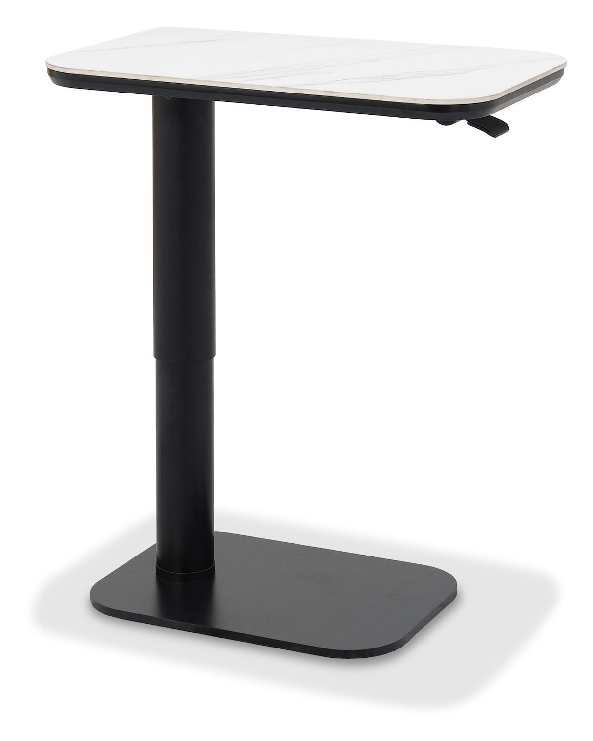 Riley Sintered Stone Gas Lift Adjustable Sofa Tables